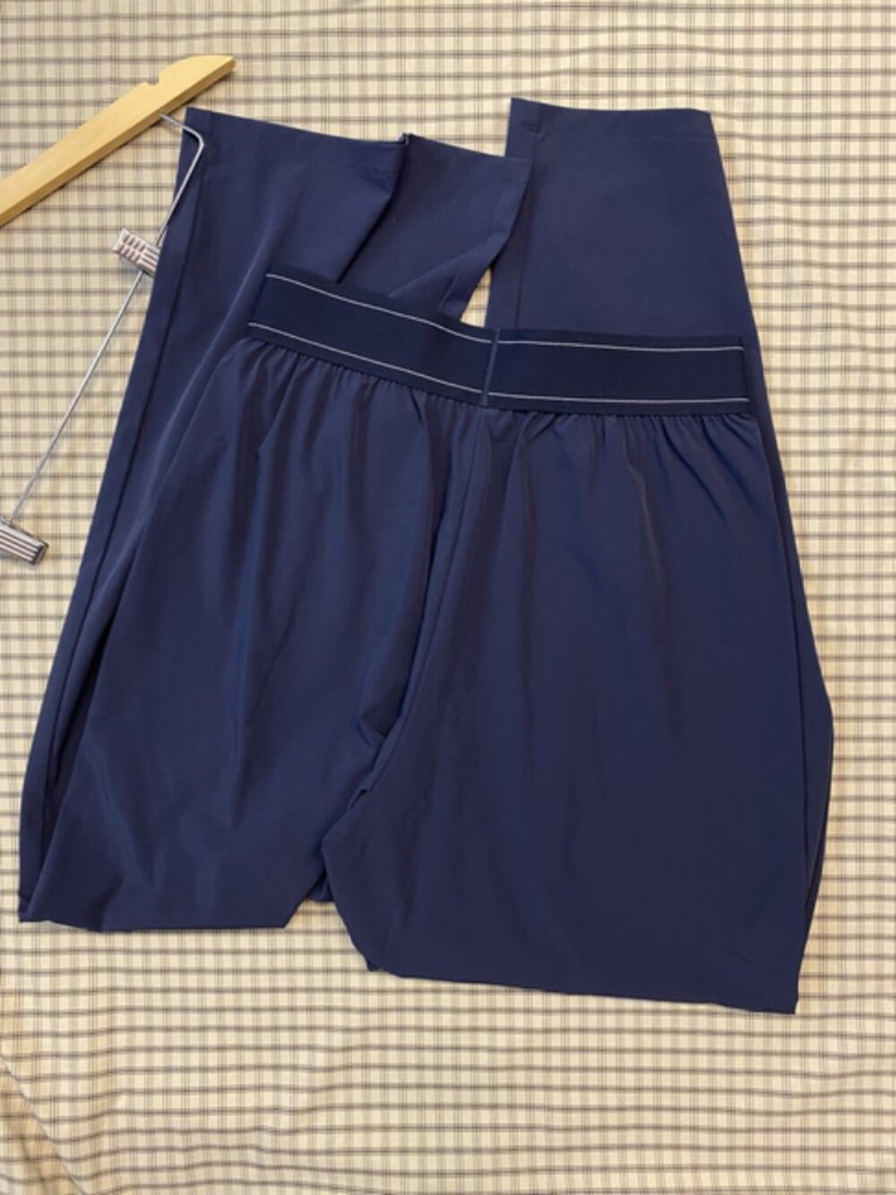 Navy Blue🧚‍💃Alo Yoga Suit Up Wide Leg Trouser Chic Workout Regular30” |Sz S-M - Picture 5 of 7